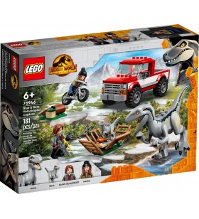  LEGO Jurassic Word 76946 Blue and Beta Velociraptor Capture